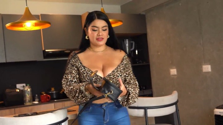 Big Breasted Brunette Discovers Her Stepbrother Sniffing Her Panties And She Fulfills His Desire To Fuck Her